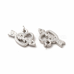 Tarnish Resistant 304 Stainless Steel Pendant Rhinestone Settings&nbsp;STAS-E185-15P