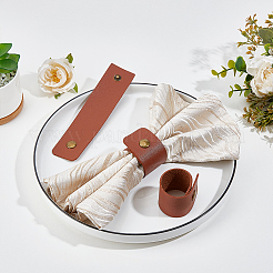 Imitation Leather Napkin Rings&nbsp;AJEW-WH0485-03
