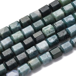 Natural Moss Agate Beads Strands&nbsp;G-R015-A01