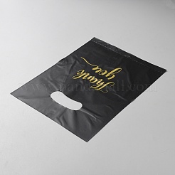 Thank You PE Plastic Gift Tote Bags&nbsp;ABAG-WH0038-78A-03