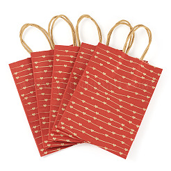 10Pcs Valentine's Day Paper Bags&nbsp;CARB-TADJ0001-01D