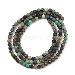Natural Chrysocolla Beads Strands&nbsp;G-G204-A03-3.5mm