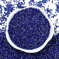 Baking Paint Silver Lined Glass Seed Beads&nbsp;SEED-H003-09F