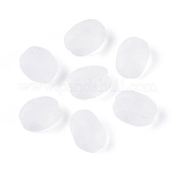 Frosted Handmade Lampwork Beads Strands&nbsp;LAMP-T023-28B