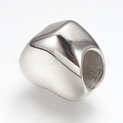 Non-Tarnish 316 Surgical Stainless Steel European Beads&nbsp;X-STAS-G164-58P