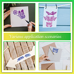 BBQ Daily Theme Stainless Steel Metal Stencils&nbsp;DIY-WH0289-054