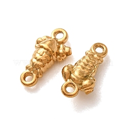 304 Stainless Steel Connector Charms&nbsp;STAS-N124-41G