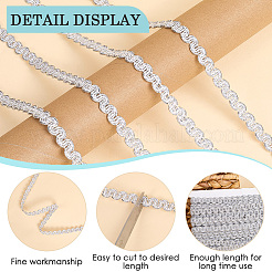 Polyester Wavy Fringe Trim Ribbon&nbsp;OCOR-WH20007-29B