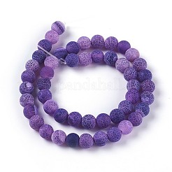 Natural Weathered Agate Beads Strands&nbsp;X-G-P414-A03