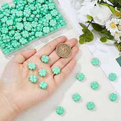 200Pcs Opaque Acrylic Beads&nbsp;SACR-HS0001-01