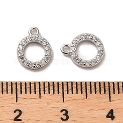 Rhodium Plated 925 Sterling Silver Pendant&nbsp;STER-H110-14P