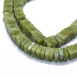 Natural Chinese Southern Jade Beads Strands&nbsp;G-F631-H01