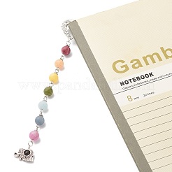 Tibetan Style Alloy Bookmarks&nbsp;AJEW-JK00182-04