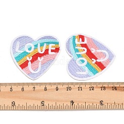 Polyester Computerized Embroidery Cloth Iron on Sew on Patches&nbsp;PATC-L001-11