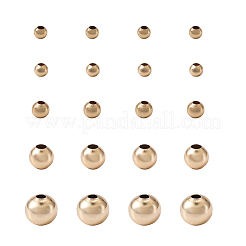 Brass Round Spacer Beads&nbsp;KK-CD0001-08G-NR