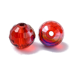 AB Color Plated Glass Beads&nbsp;EGLA-P059-02B-AB08