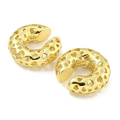 Hollow Brass Cuff Earrings&nbsp;EJEW-C104-021G