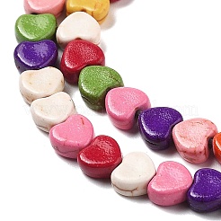 Synthetic Turquoise Beads Strands&nbsp;G-B140-H01