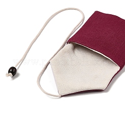Burlap Packing Pouches Bags&nbsp;AJEW-Z015-01D