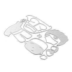 Human Carbon Steel Cutting Dies Stencils&nbsp;DIY-P076-03
