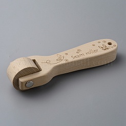 木製シームローラー  キルティングパッチワークツール  バリーウッド  145x40x17mm&nbsp;TOOL-WH0051-83