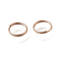 304 Stainless Steel Split Rings&nbsp;STAS-P223-22RG-09