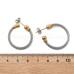 304 Stainless Steel Stud Earrings&nbsp;EJEW-F354-05P-01