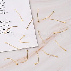 Brass Ball Head Pins&nbsp;KK-R020-06G