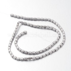 Electroplate Non-magnetic Synthetic Hematite Bead Strands&nbsp;G-F300-40B-F01