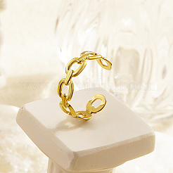 304 Stainless Steel Open Cuff Ring&nbsp;YA3535-1