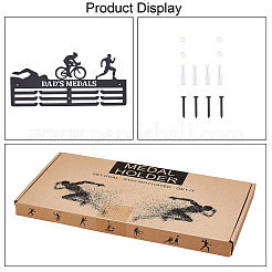 Iron Medal Display Hanger&nbsp;HJEW-WH0008-72