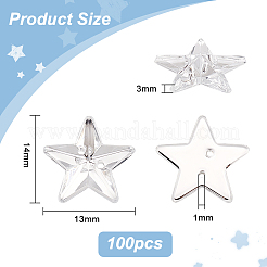 100Pcs Sew on Rhinestone&nbsp;GACR-OC0001-02