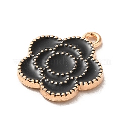 Alloy Enamel Pendants&nbsp;ENAM-E064-14KCG-02