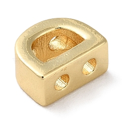 Rack Plating Brass Slide Charms&nbsp;KK-M254-15G-D