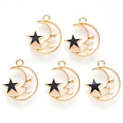 Alloy Enamel Pendants&nbsp;ENAM-S121-062