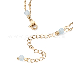 304 Stainless Steel Link Chain Anklets&nbsp;AJEW-AN00705-02
