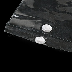 透明ビニールボタン袋  再封可能な包装袋  長方形  透明  12.2~14.5x9.2x0.03cm  片側の厚さ：6.3ミル（0.16mm）&nbsp;OPP-Q007-01A
