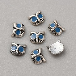Tibetan Style Alloy Cabochons&nbsp;MRMJ-WH0075-97K