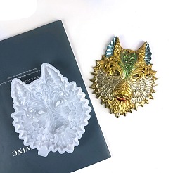 Wolf Head Display Decoration DIY Silicone Molds&nbsp;PW-WG47831-01