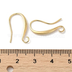Brass Earring Hooks&nbsp;KK-H455-61G
