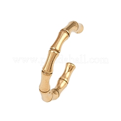 304 Stainless Steel Cuff Rings for Women&nbsp;RJEW-G361-01G