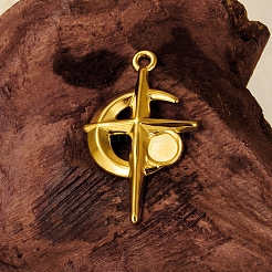 304 Stainless Steel Pendant Cabochon Settings&nbsp;PW-WG87E0D-02