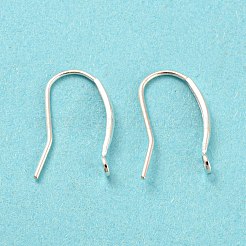 925純銀フープピアスパーツ  銀  16x2mm  穴：1.4mm  ピン：0.7mm&nbsp;STER-H107-09S