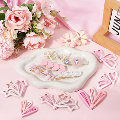 Zinc Alloy Snap Hair Clips&nbsp;PHAR-SP0001-10