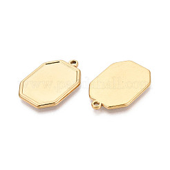 304 Stainless Steel Pendant Cabochon Settings&nbsp;STAS-N108-75G