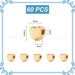 60Pcs Brass Beads&nbsp;KK-UN0002-33
