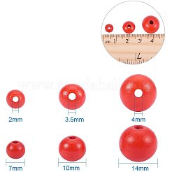Dyed Wood Beads&nbsp;WOOD-PH0008-03