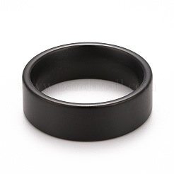 Ion Plating(IP) 304 Stainless Steel Plain Band Finger Ring for Men Women&nbsp;RJEW-E062-A01
