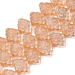 Electroplate Glass Beads Strand&nbsp;EGLA-S188-20