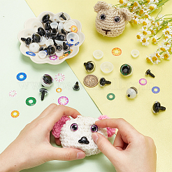 30 Sets 15 Styles Plastic Craft Eyes&nbsp;KY-PH0001-90